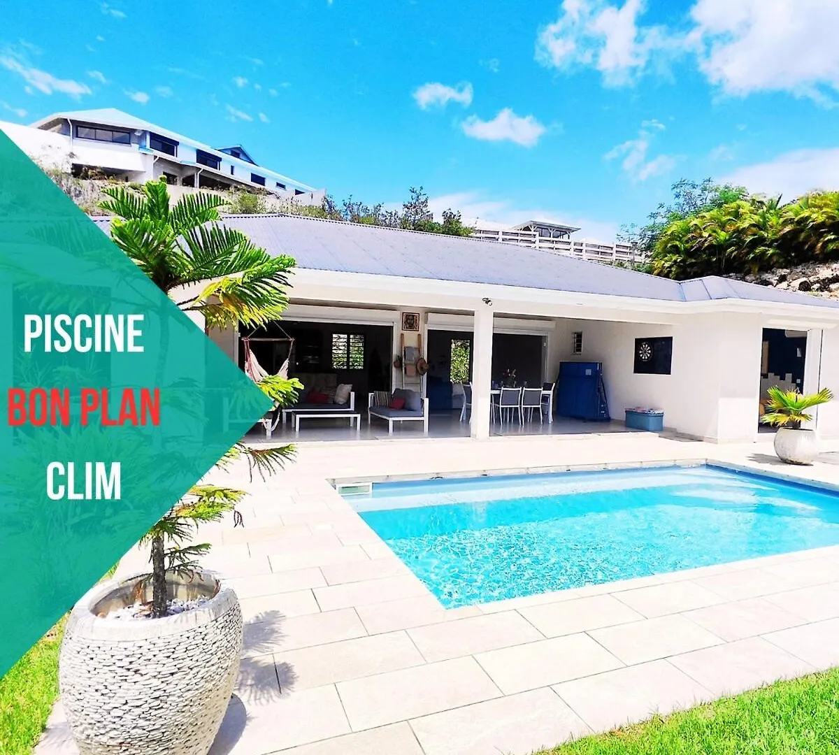 Villa Tresor Des Hauts Avec Piscine Et Jardin Le Gosier